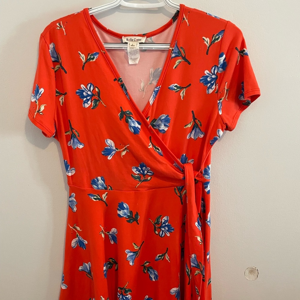 Wrap Mini Dress